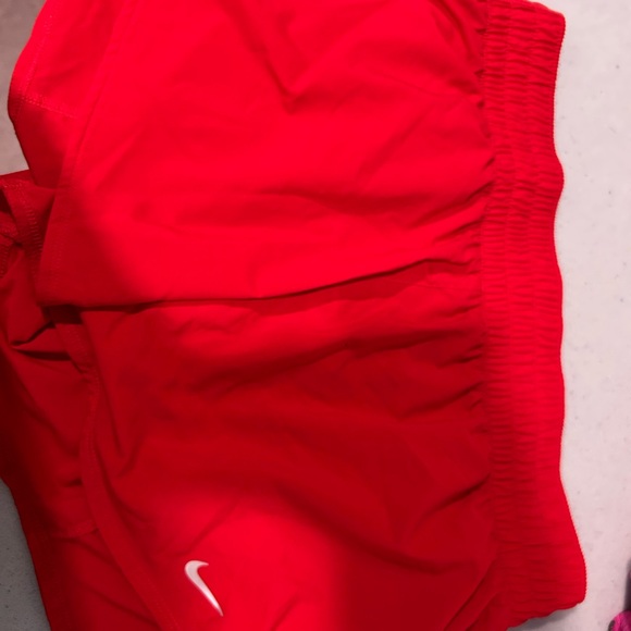 Nike Pants - Nike Dri-FIT Red Sports Shorts